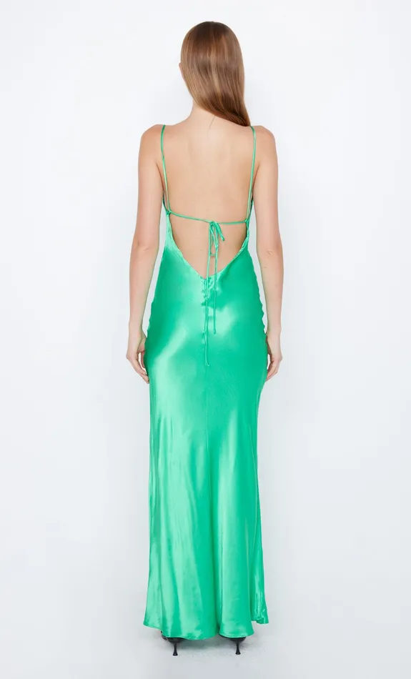 Bec Bridge Event Wear Dresses REN SPLIT MAXI DRESS Emerald 8211 Women