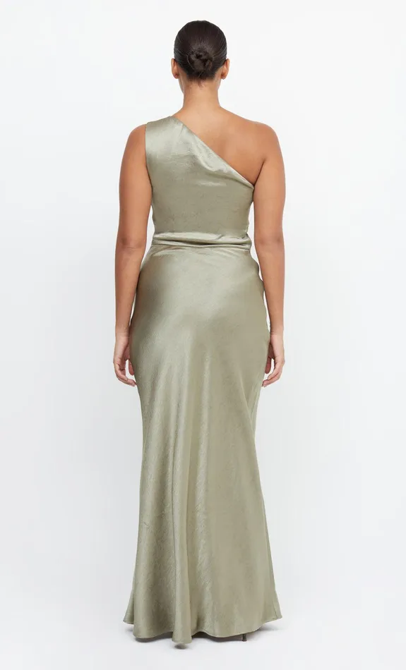 Bec Bridge Event Wear Dresses THE DREAMER ASYM DRESS Sage 8211 Women