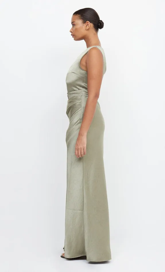 Bec Bridge Event Wear Dresses THE DREAMER ASYM DRESS Sage 8211 Women