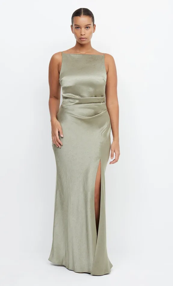 Bec Bridge Event Wear Dresses THE DREAMER MAXI DRESS Sage 8211 Women