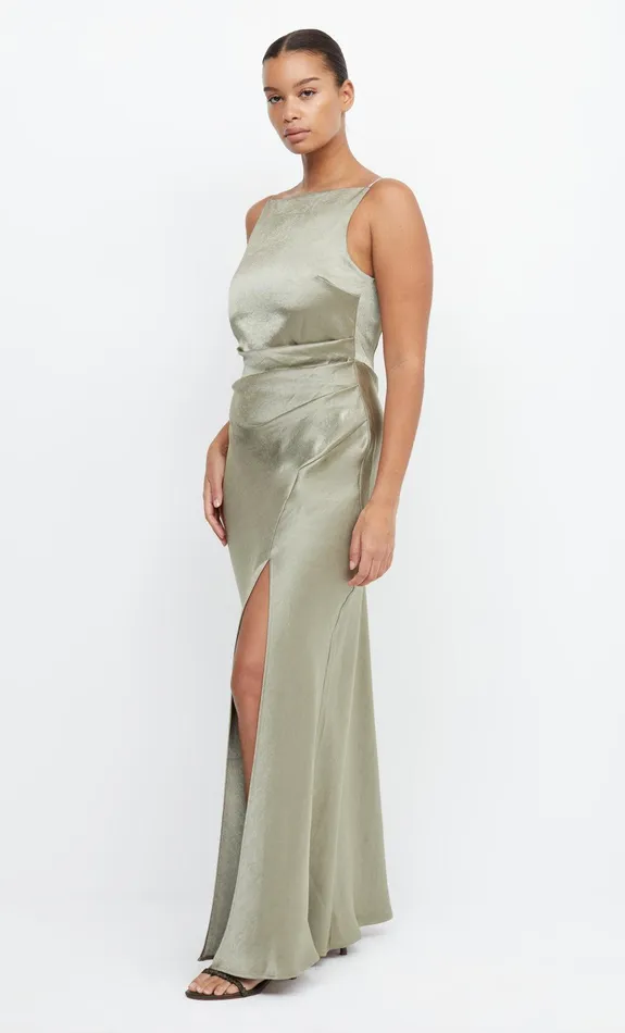 Bec Bridge Event Wear Dresses THE DREAMER MAXI DRESS Sage 8211 Women