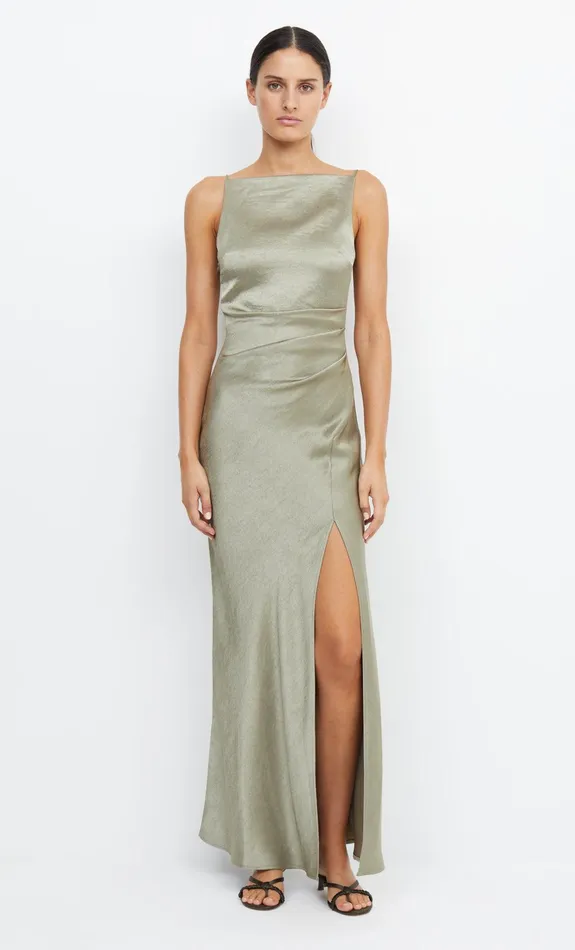 Bec Bridge Event Wear Dresses THE DREAMER MAXI DRESS Sage 8211 Women