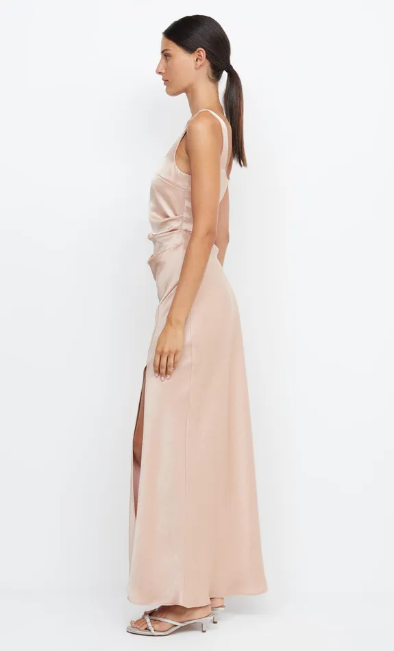 Bec Bridge Event Wear Dresses THE DREAMER SQUARE NECK DRESS Rose Gold 8211 Women