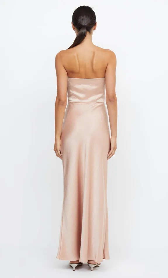 Bec Bridge Event Wear Dresses THE DREAMER STRAPLESS DRESS Rose Gold 8211 Women