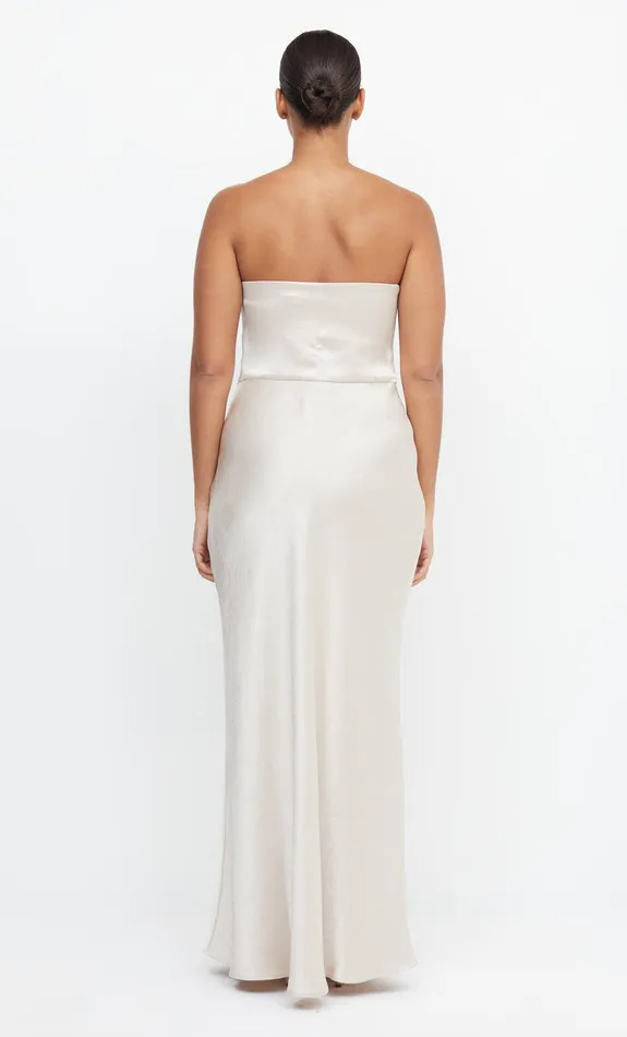Bec Bridge Event Wear Dresses THE DREAMER STRAPLESS DRESS Sand 8211 Women