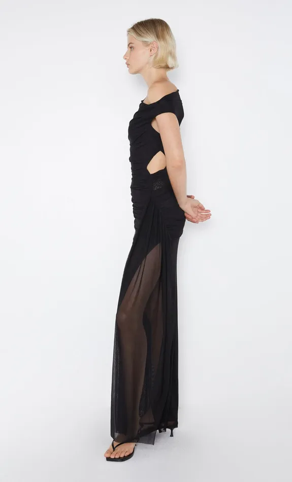 Bec Bridge Event Wear Dresses VICTORIA ASYM DRESS Black 8211 Women