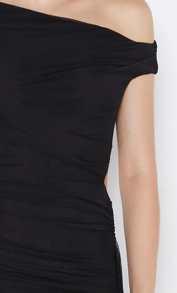 Bec Bridge Event Wear Dresses VICTORIA ASYM DRESS Black 8211 Women