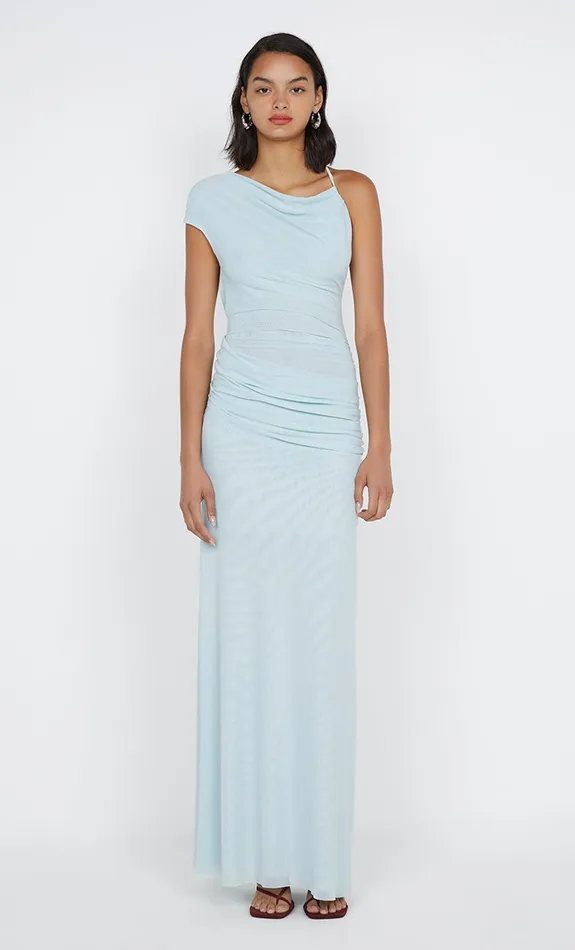 Bec Bridge Maxi Dresses ALARA ASYM DRESS Ocean Mist 8211 Women