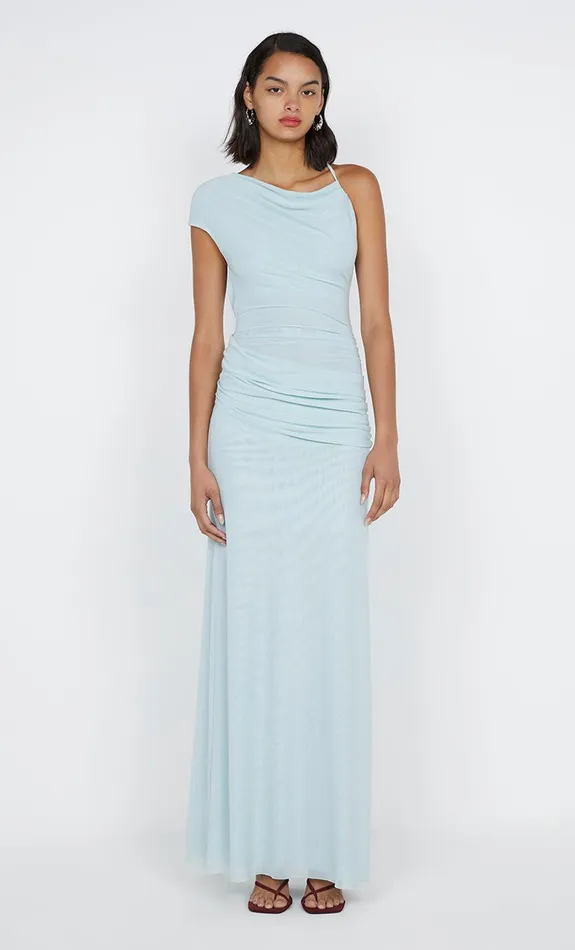 Bec Bridge Maxi Dresses ALARA ASYM DRESS Ocean Mist 8211 Women