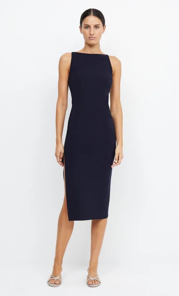 Bec Bridge Maxi Dresses BE MINE TUCK DRESS Ink 8211 Women
