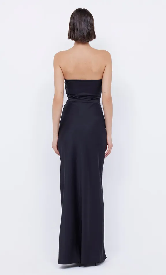 Bec Bridge Maxi Dresses EMILIA STRAPLESS DRESS Black 8211 Women