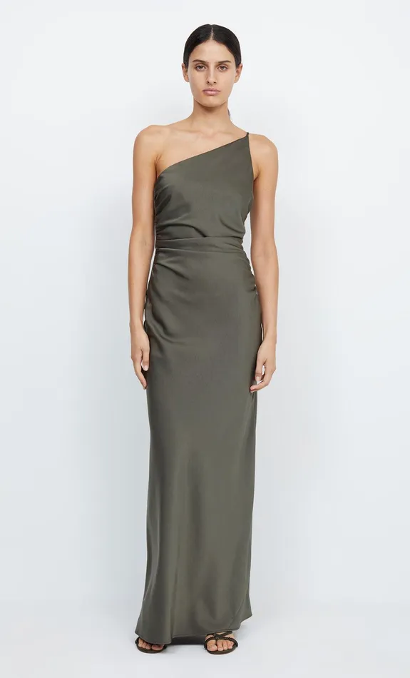Bec Bridge Maxi Dresses ETERNITY ASYM MAXI DRESS Dark Willow 8211 Women