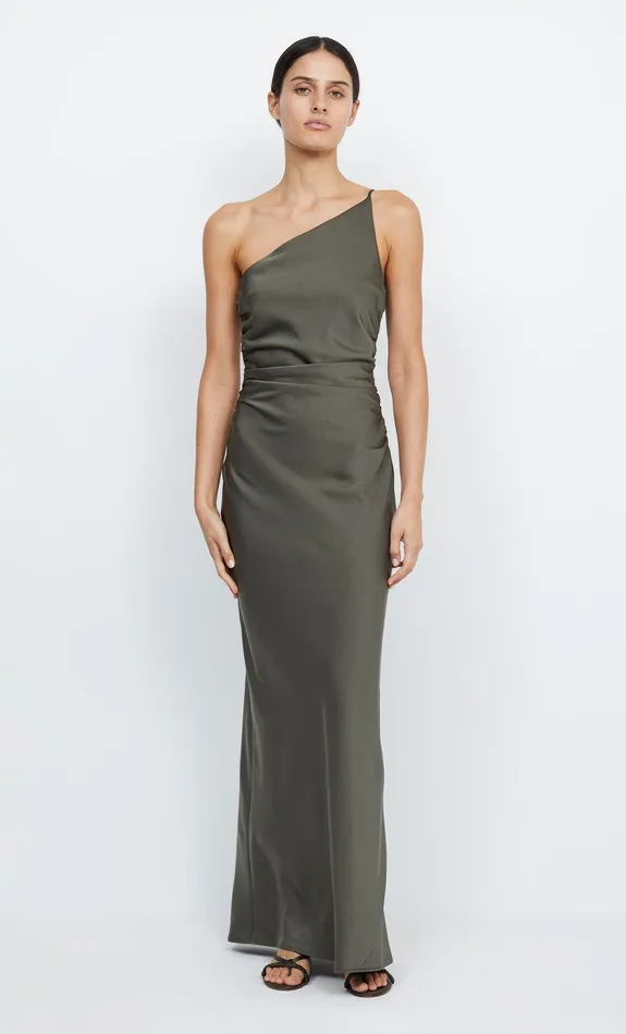 Bec Bridge Maxi Dresses ETERNITY ASYM MAXI DRESS Dark Willow 8211 Women