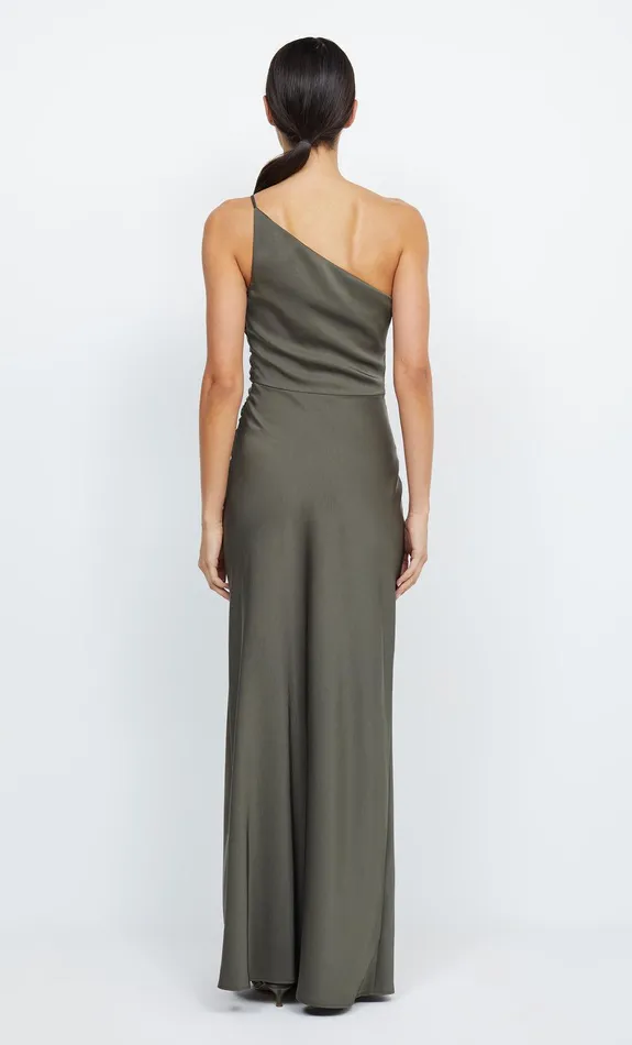 Bec Bridge Maxi Dresses ETERNITY ASYM MAXI DRESS Dark Willow 8211 Women