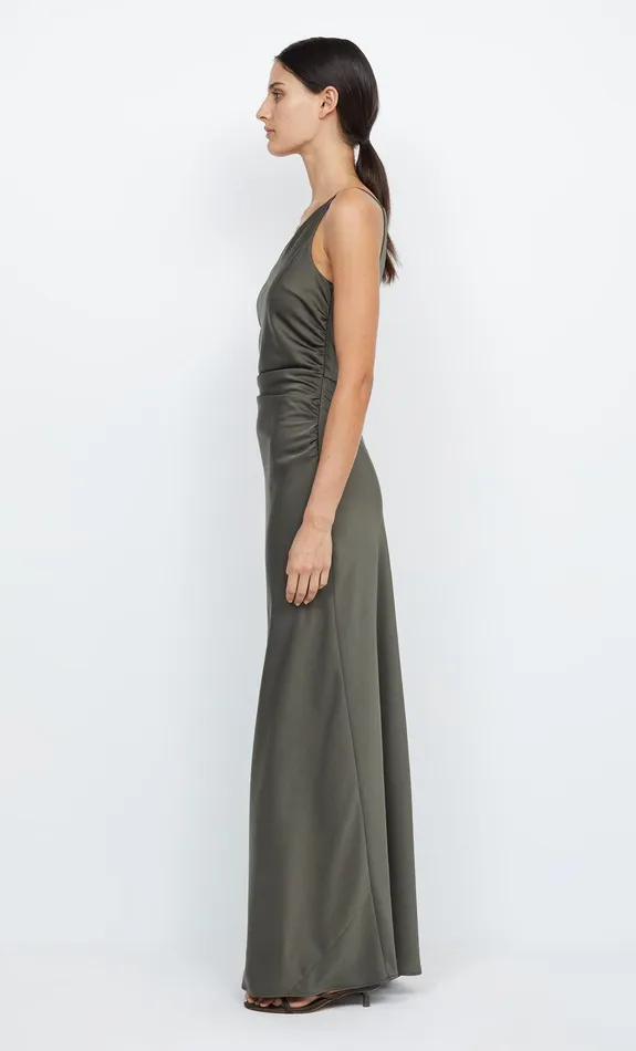 Bec Bridge Maxi Dresses ETERNITY ASYM MAXI DRESS Dark Willow 8211 Women