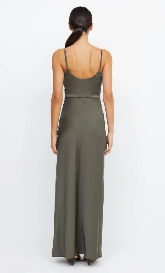 Bec Bridge Maxi Dresses ETERNITY SCOOP MAXI DRESS Dark Willow 8211 Women