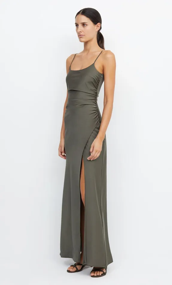 Bec Bridge Maxi Dresses ETERNITY SCOOP MAXI DRESS Dark Willow 8211 Women