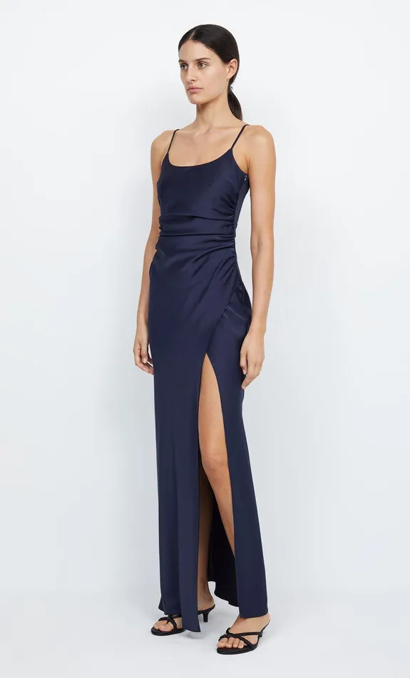 Bec Bridge Maxi Dresses ETERNITY SCOOP MAXI DRESS Ink 8211 Women