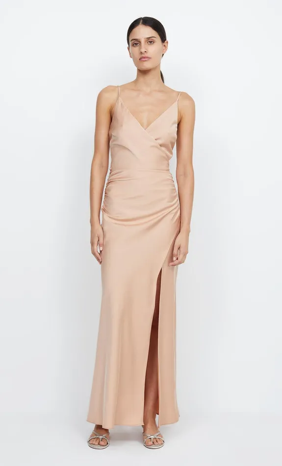Bec Bridge Maxi Dresses ETERNITY V MAXI DRESS Rose Gold 8211 Women