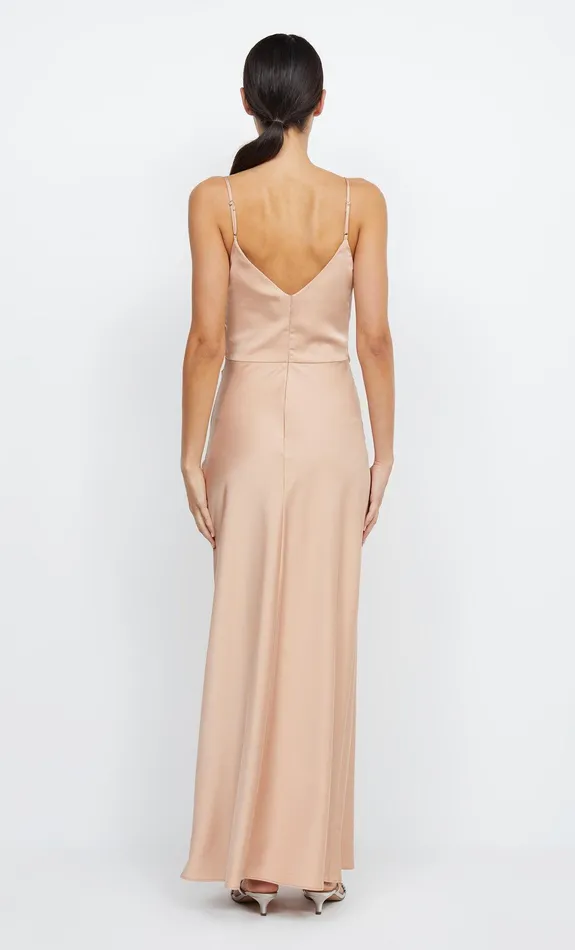 Bec Bridge Maxi Dresses ETERNITY V MAXI DRESS Rose Gold 8211 Women