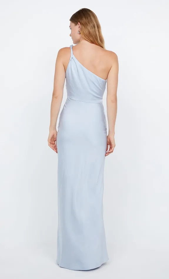 Bec Bridge Maxi Dresses LUNETTA ASYM DRESS Dusty Blue 8211 Women