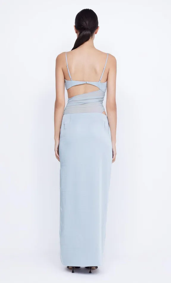 Bec Bridge Maxi Dresses MARI LOU ASYM MAXI DRESS Dove Blue 8211 Women