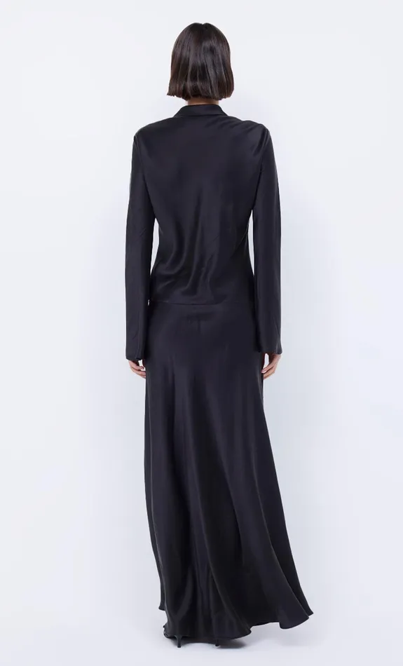 Bec Bridge Maxi Dresses ORLA LONG SLEEVE MAXI DRESS Black 8211 Women
