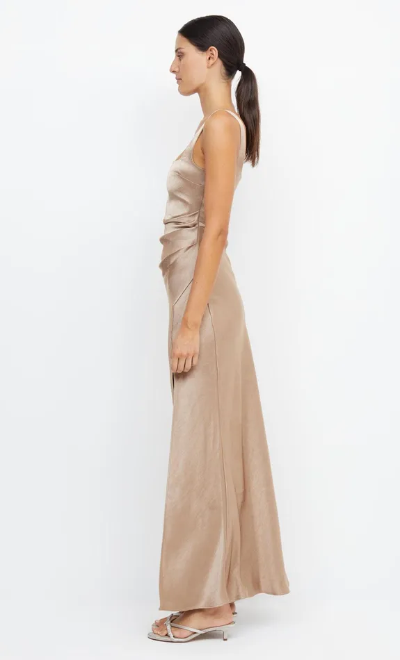Bec Bridge Maxi Dresses THE DREAMER SQUARE NECK DRESS Golden 8211 Women