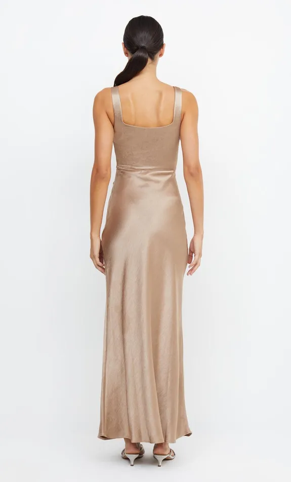 Bec Bridge Maxi Dresses THE DREAMER SQUARE NECK DRESS Golden 8211 Women