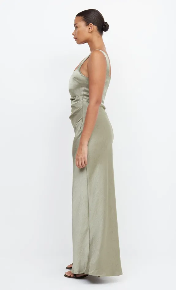 Bec Bridge Maxi Dresses THE DREAMER SQUARE NECK DRESS Sage 8211 Women