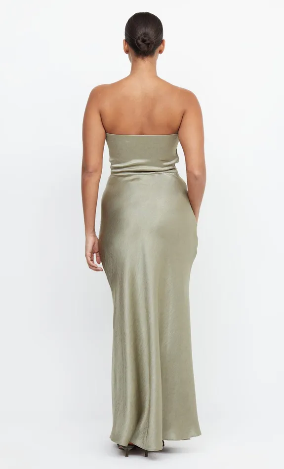Bec Bridge Maxi Dresses THE DREAMER STRAPLESS DRESS Sage 8211 Women