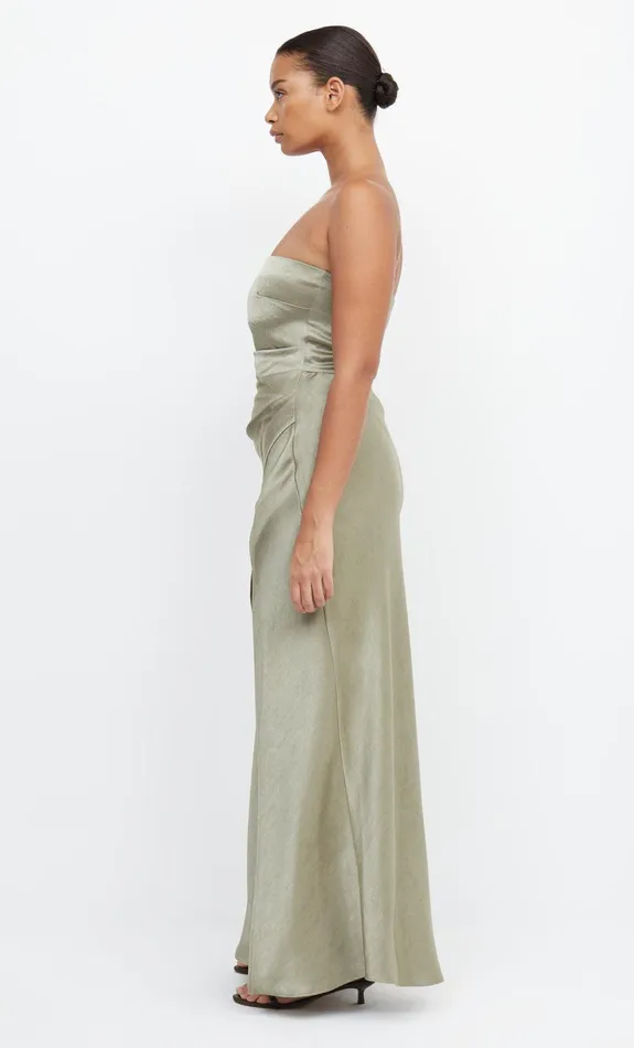 Bec Bridge Maxi Dresses THE DREAMER STRAPLESS DRESS Sage 8211 Women