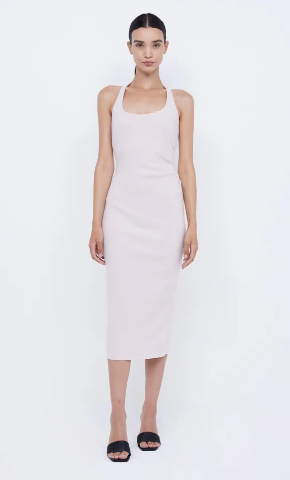 Bec Bridge Midi Dresses CYNDIE HALTER MIDI DRESS Vanilla Bean 8211 Women