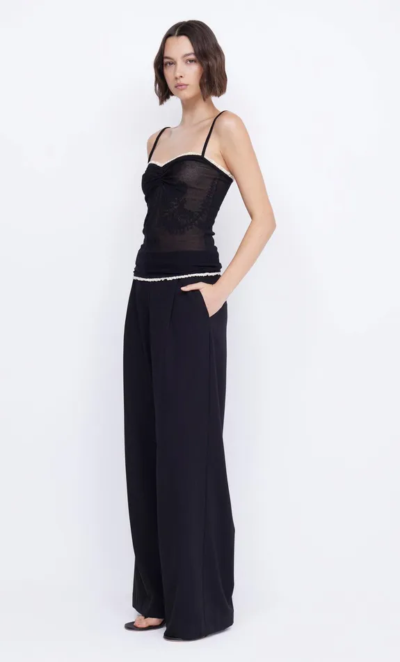 Bec Bridge Pants MARISSA STRAIGHT PANT Black 8211 Women