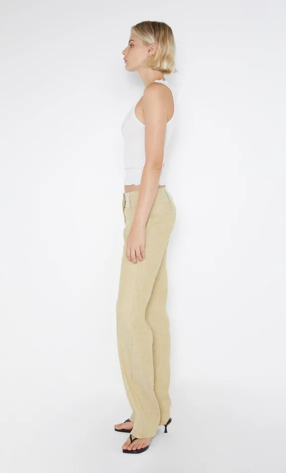 Bec Bridge Pants NEVA STRAIGHT LEG PANT Straw 8211 Women