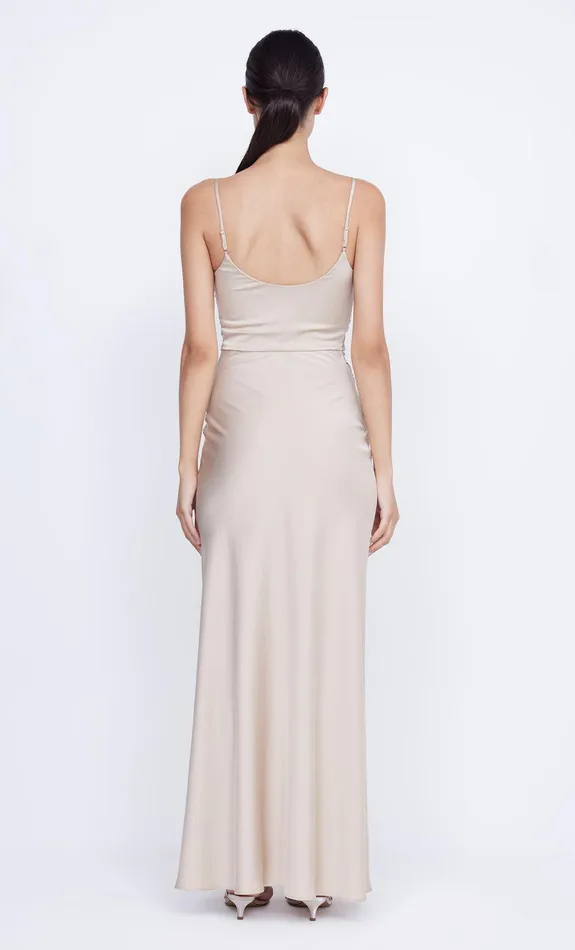 Bec Bridge Prom Dresses ETERNITY SCOOP MAXI DRESS Sand 8211 Women