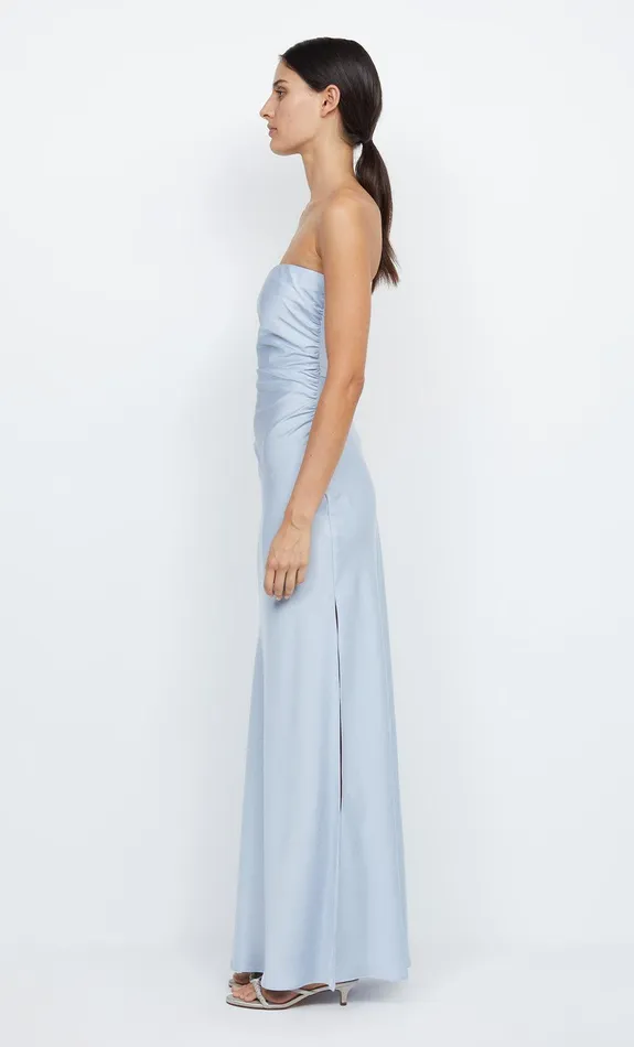Bec Bridge Prom Dresses ETERNITY STRAPLESS MAXI Dusty Blue 8211 Women