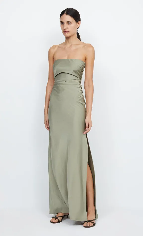Bec Bridge Prom Dresses ETERNITY STRAPLESS MAXI Sage 8211 Women