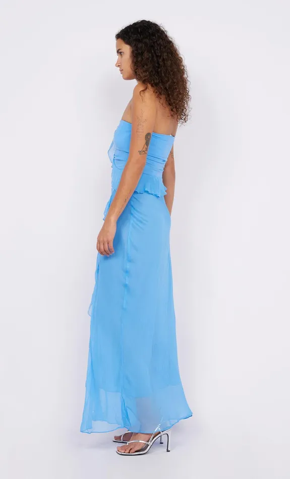 Bec Bridge Prom Dresses MARESCA STRAPLESS DRESS Azure 8211 Women