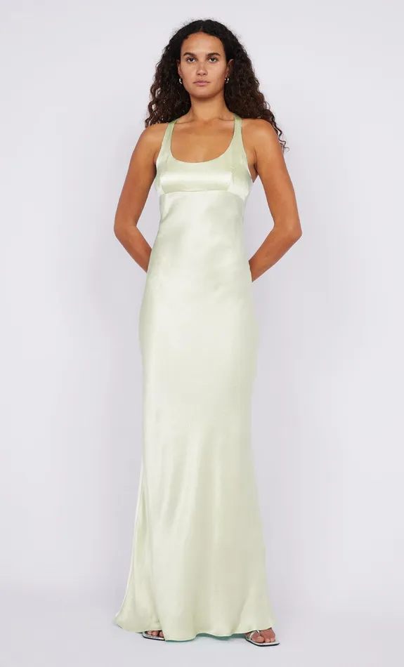 Bec Bridge Prom Dresses MAXINA CROSSOVER DRESS Ice Yellow 8211 Women
