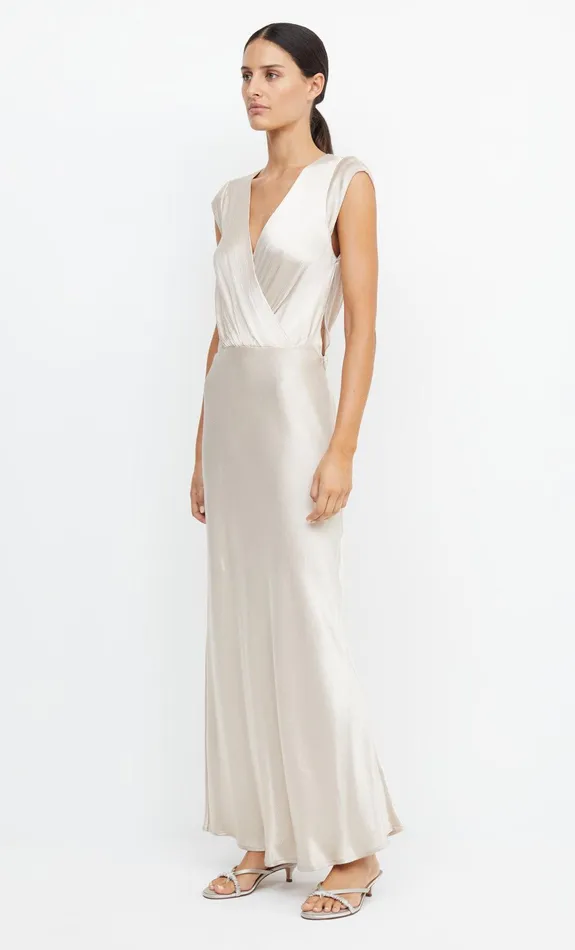 Bec Bridge Prom Dresses MOON DANCE MAXI DRESS Sand 8211 Women