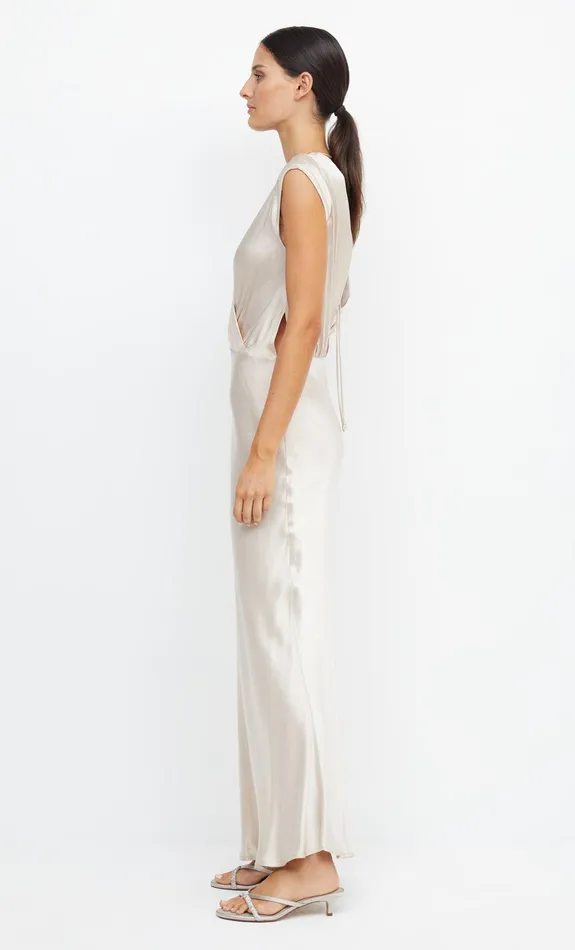 Bec Bridge Prom Dresses MOON DANCE MAXI DRESS Sand 8211 Women