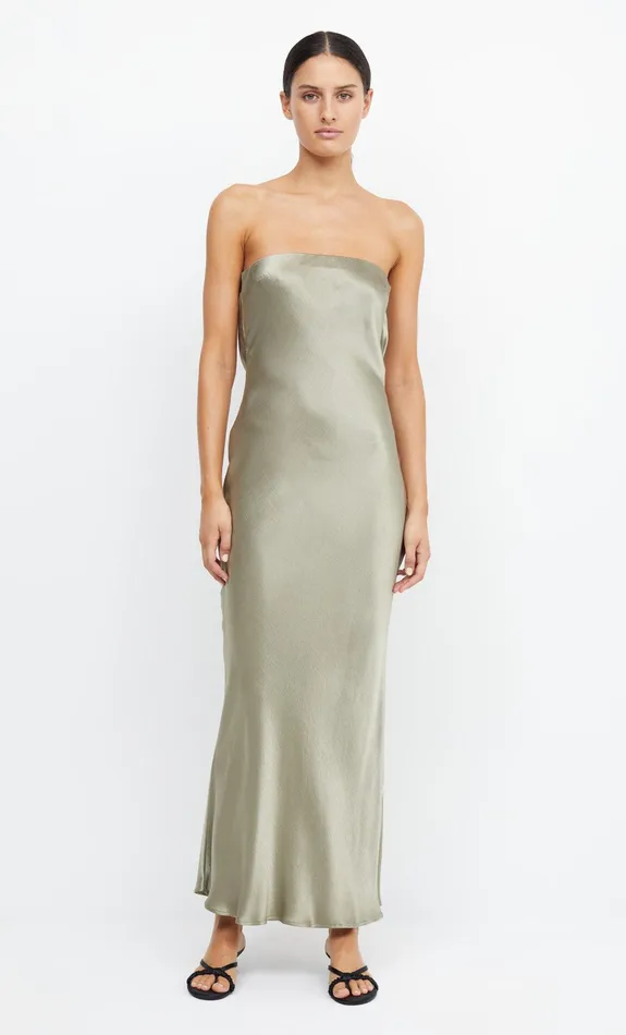Bec Bridge Prom Dresses MOON DANCE STRAPLESS DRESS Sage 8211 Women