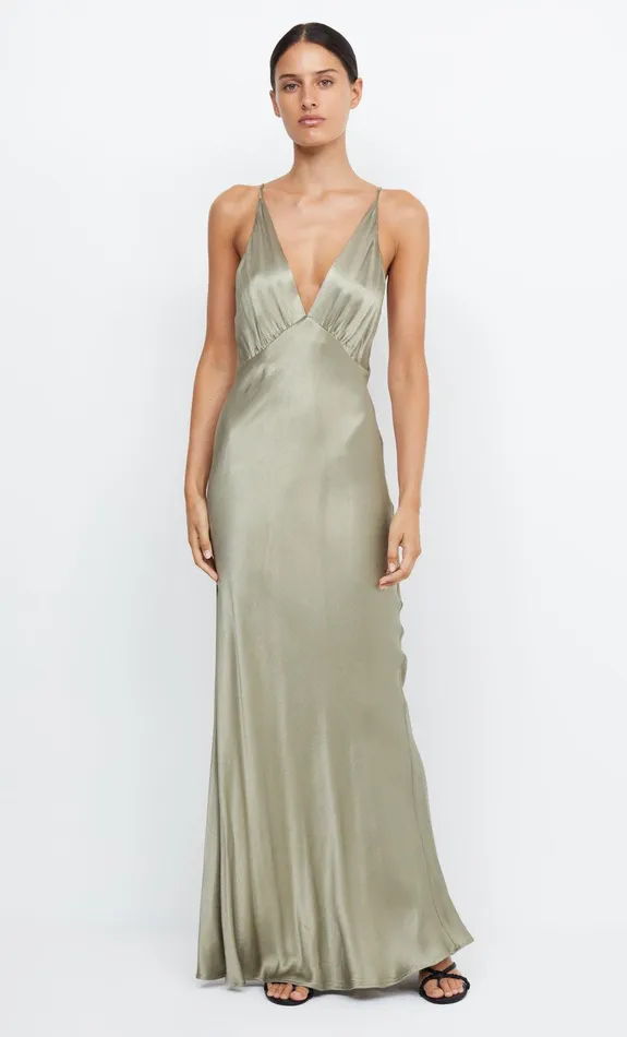 Bec Bridge Prom Dresses MOON DANCE V MAXI DRESS Sage 8211 Women