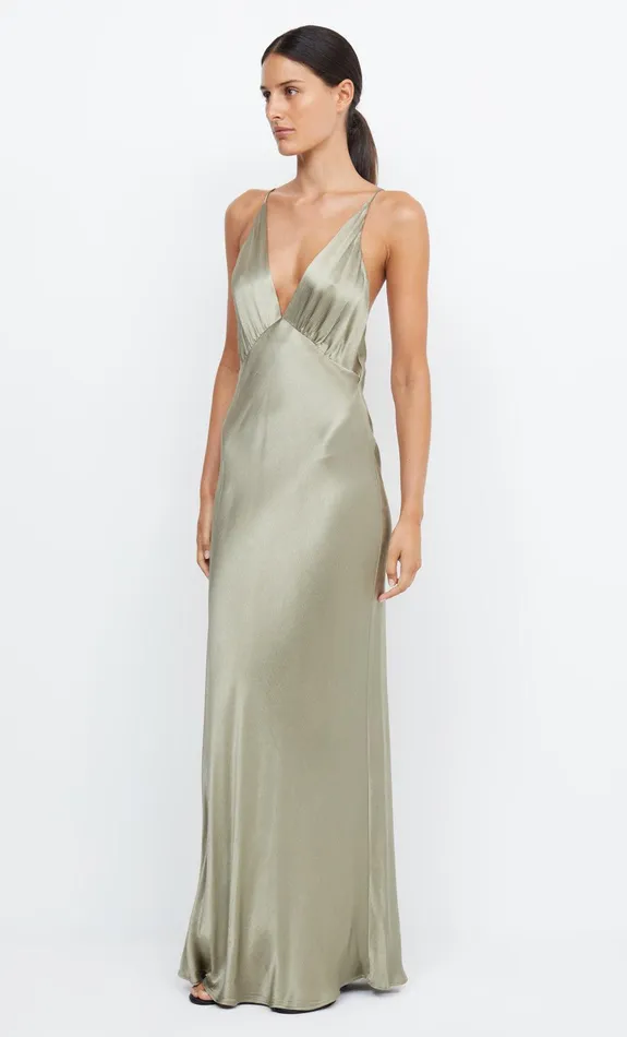 Bec Bridge Prom Dresses MOON DANCE V MAXI DRESS Sage 8211 Women