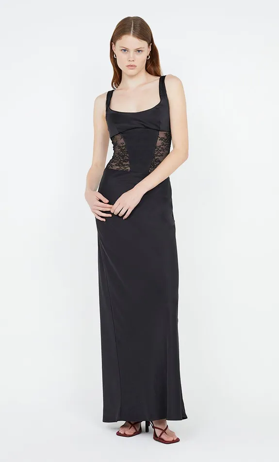 Bec Bridge Prom Dresses OLIMPIA CORSET DRESS Black 8211 Women