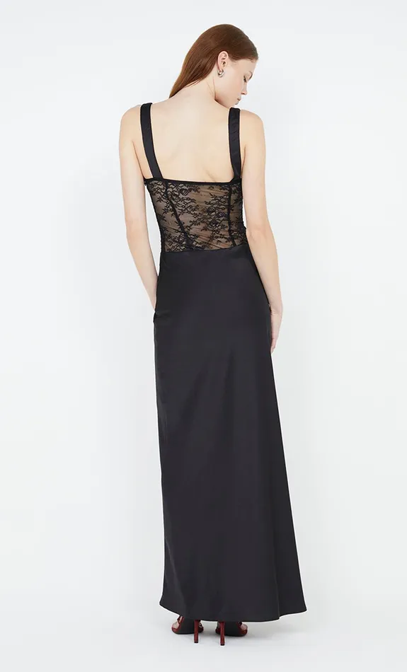 Bec Bridge Prom Dresses OLIMPIA CORSET DRESS Black 8211 Women