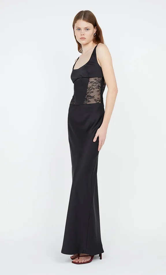 Bec Bridge Prom Dresses OLIMPIA CORSET DRESS Black 8211 Women