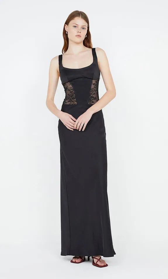 Bec Bridge Prom Dresses OLIMPIA CORSET DRESS Black 8211 Women