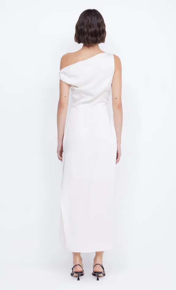 Bec Bridge Prom Dresses ROCHELLE ASYM MIDI DRESS Cream 8211 Women